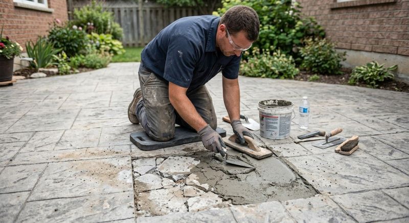 Decorative Concrete Repair in Essex County, NJ