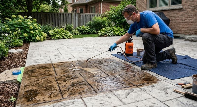 Garage Concrete Finishing in Fort Worth, TX